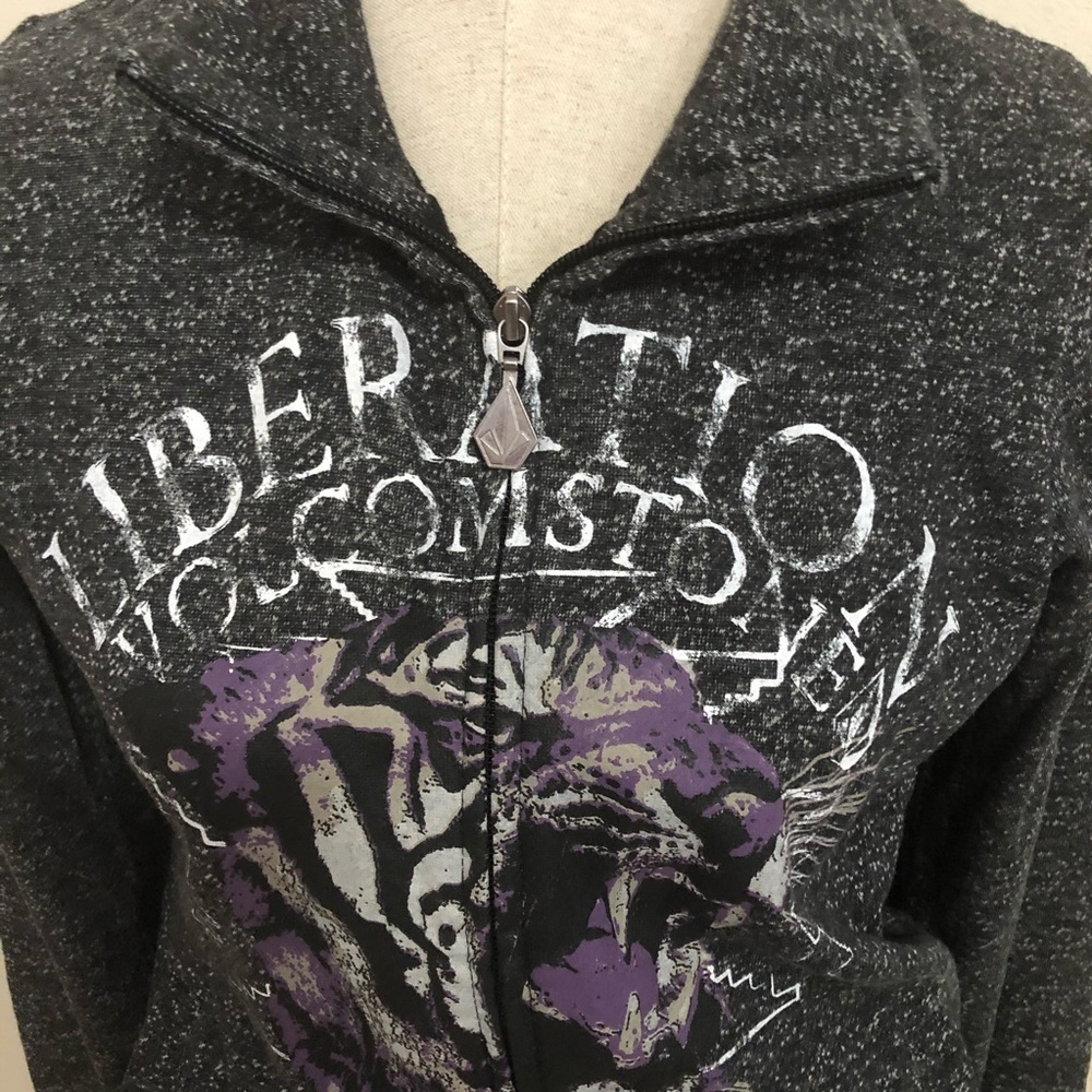 Volcom Zip Front Jacket With Pockets Liberation - image 2